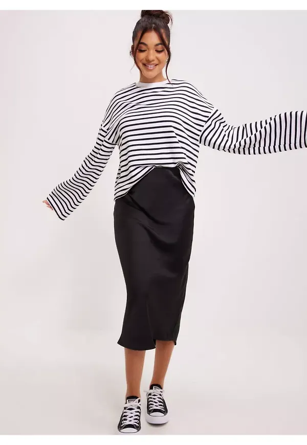 Vila Vidinna Hw Skirt /2 Midikjolar Black