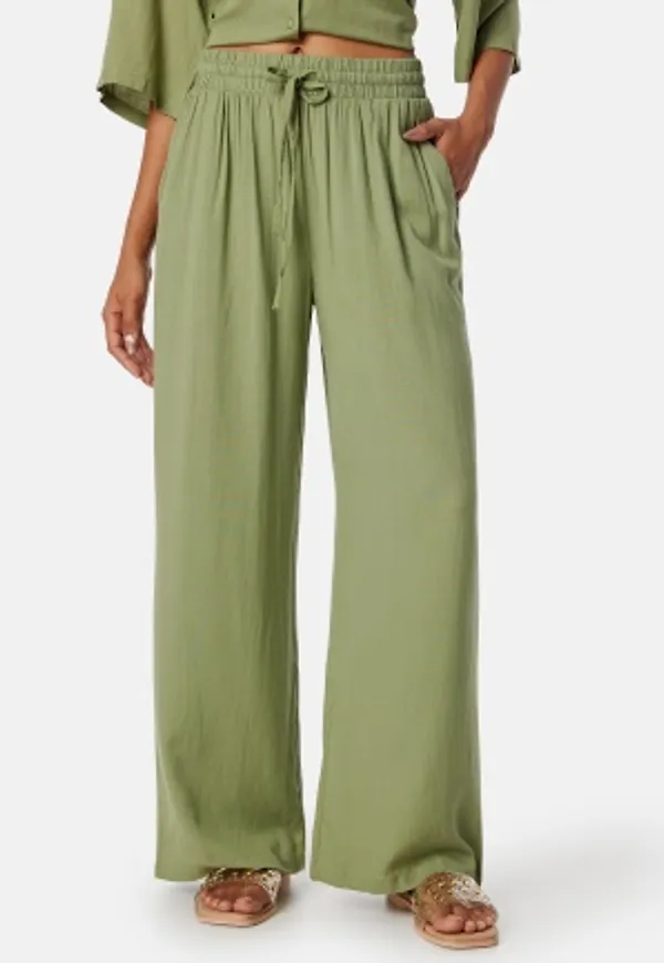 VILA Vipricil RW Pant Green 34