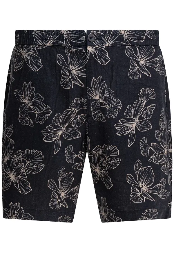 Vince blommiga shorts - Svart
