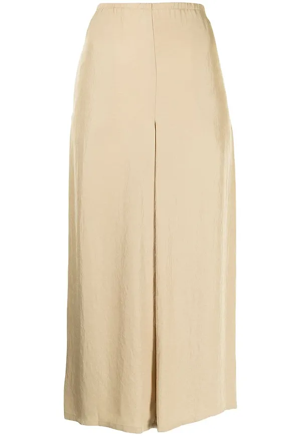 Vince draperade slip on-culottes - Gul