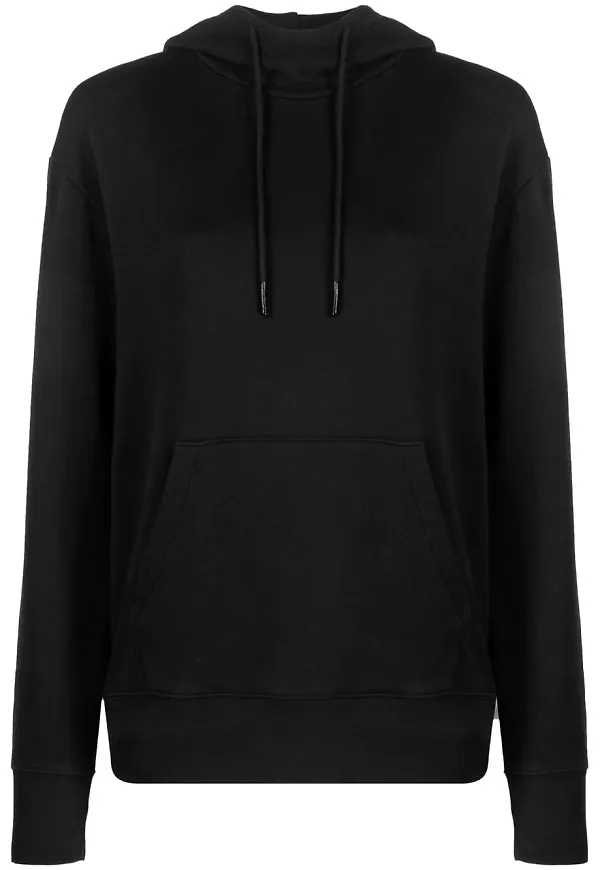 Vince hoodie med dragsko - Svart
