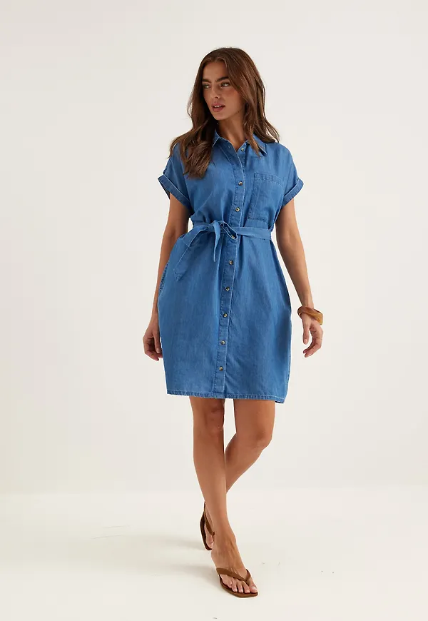 Vinori S/S SHIRT DRESS - NOOS
