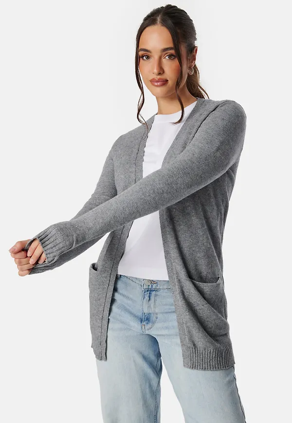 Viril Open L/S Knit Cardigan