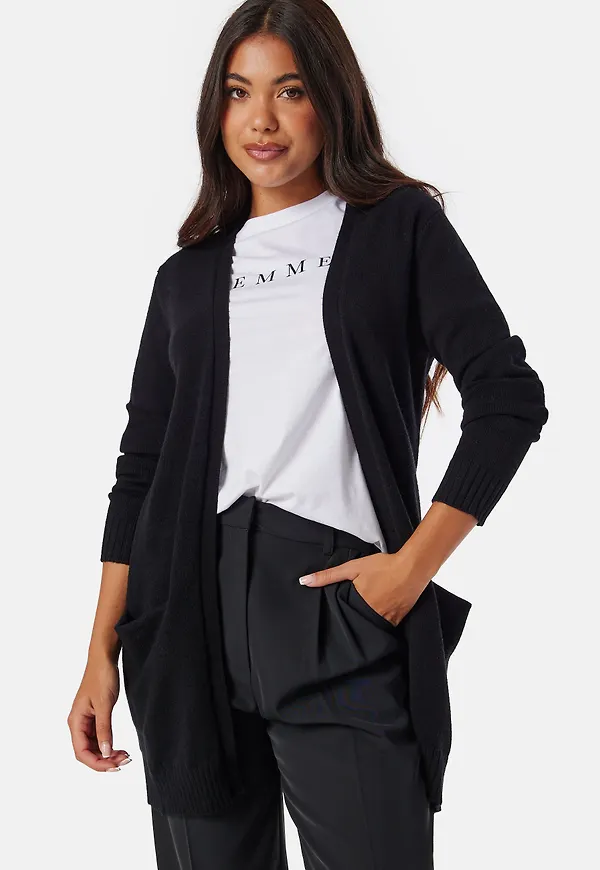 Viril Open L/S Knit Cardigan