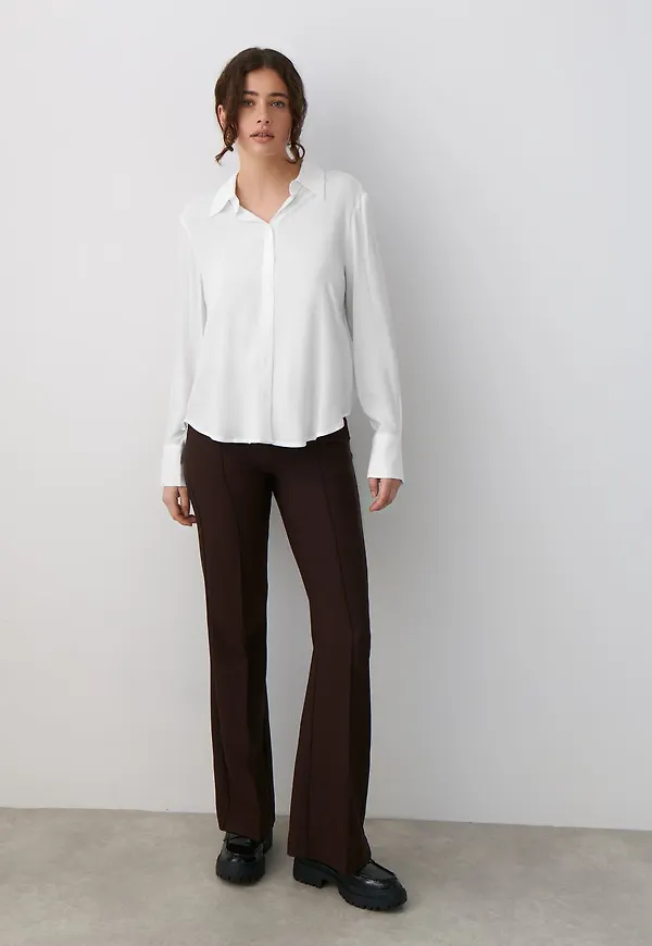 Viscose basic shirt