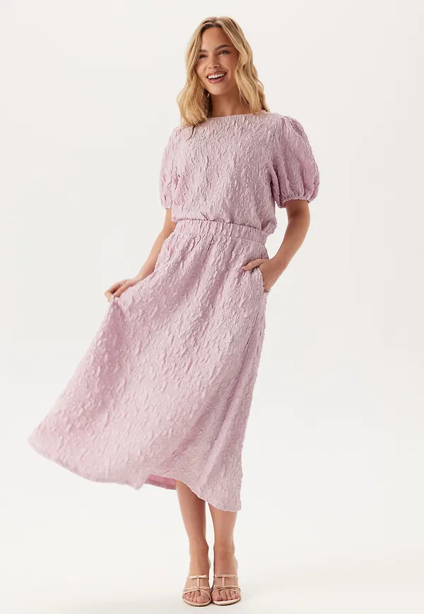 Visophia Hw Volume Midi Skirt