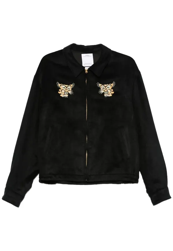 visvim blouson-jacka med brodyr - Svart