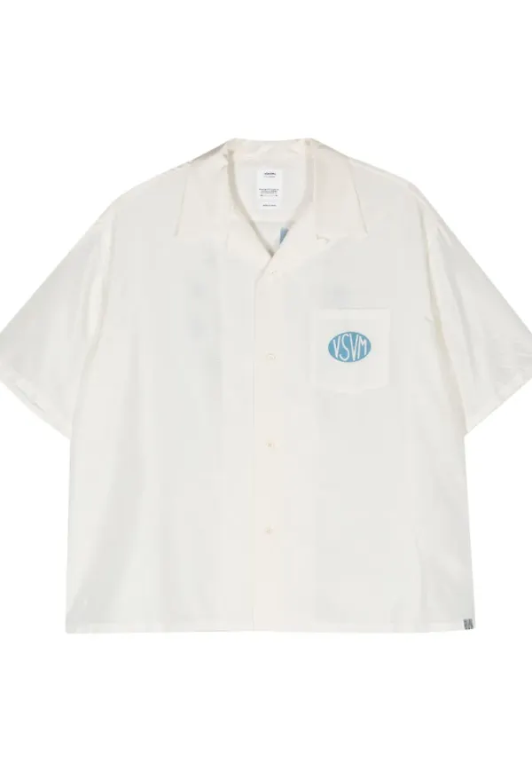 visvim Crosby sidenskjorta - Neutral