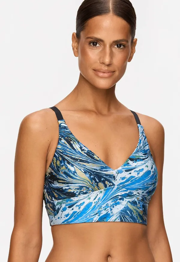 Vivid Dazzle Sports Bra