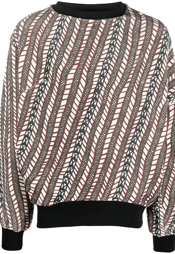 Vivienne Westwood Druken sweatshirt - Vit