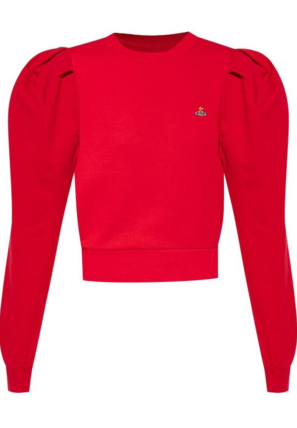 Vivienne Westwood Sweatshirt with logo Röd, Dam