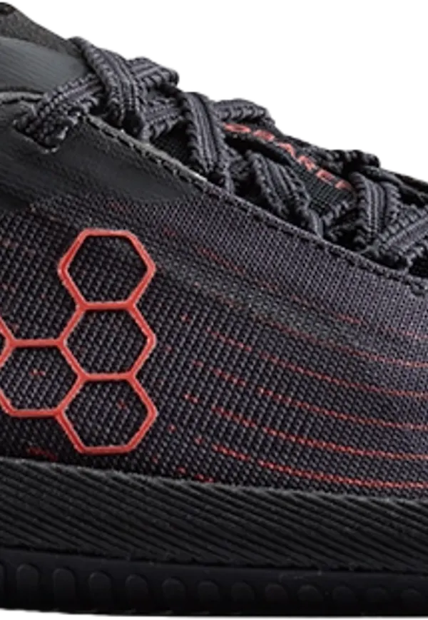 Vivobarefoot Women's Primus Flow Obsidian/Cherry Tomato