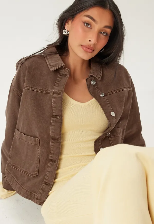 Vmjamie Ls Denim Shacket Mix N