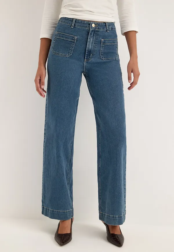 Vmkayla Hr Wide Pocket J Blue Mix