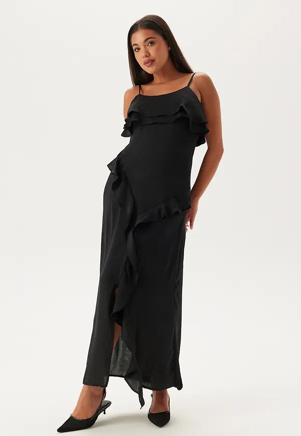Vmmaxine Sl Ruffled Ankle Dres