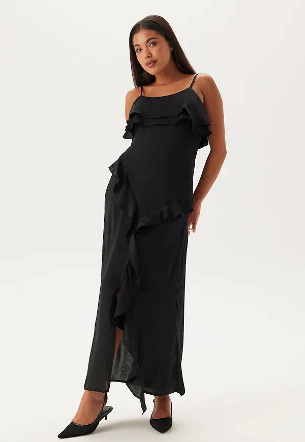 Vmmaxine Sl Ruffled Ankle Dres