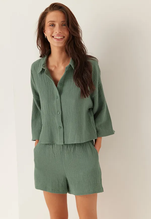 Vmnatali Crop Shirt