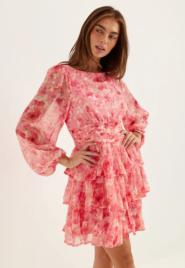 Vmsmilla Ls Short Layer Dress – Bubbleroom