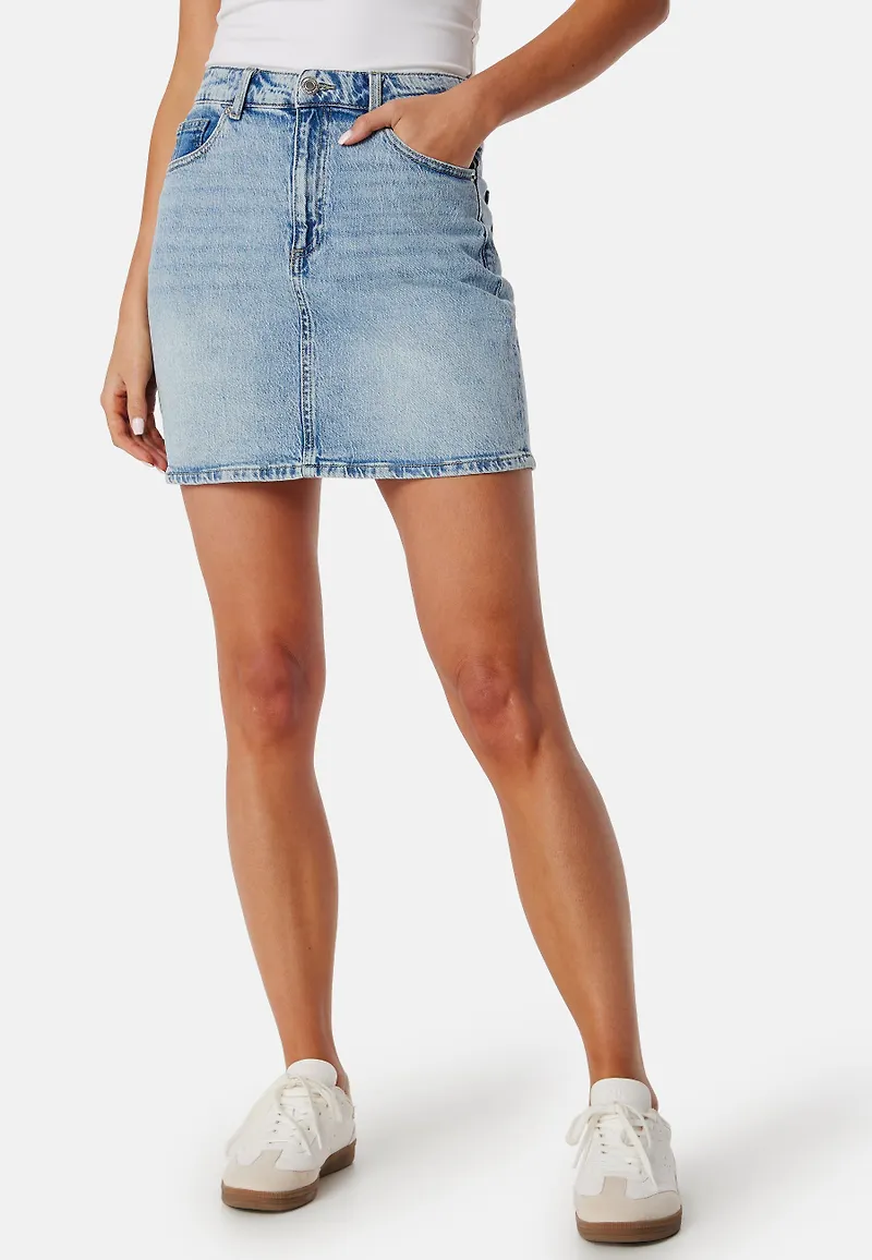 Vmtessa High Rise short denim skirt