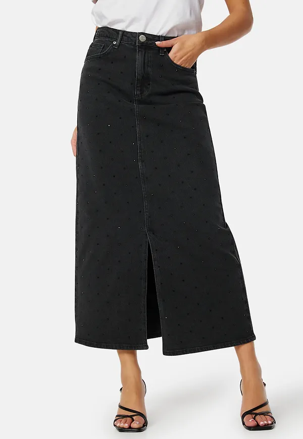 Vmtessa HR Maxi Denim Skirt