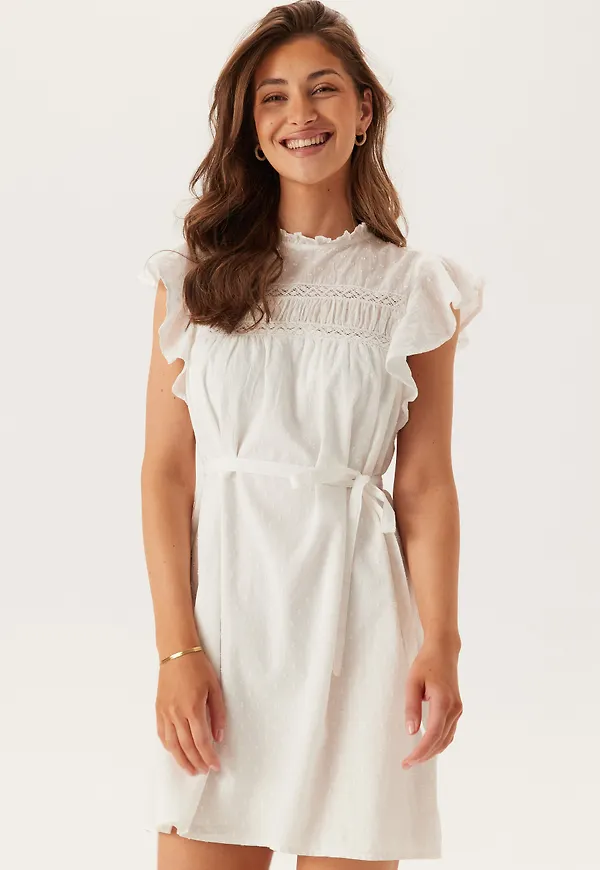 Vmtrine Sl Short Lace Dress
