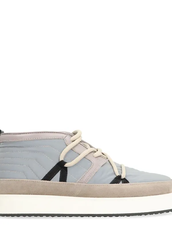Volta sneakers i mocka - Grå