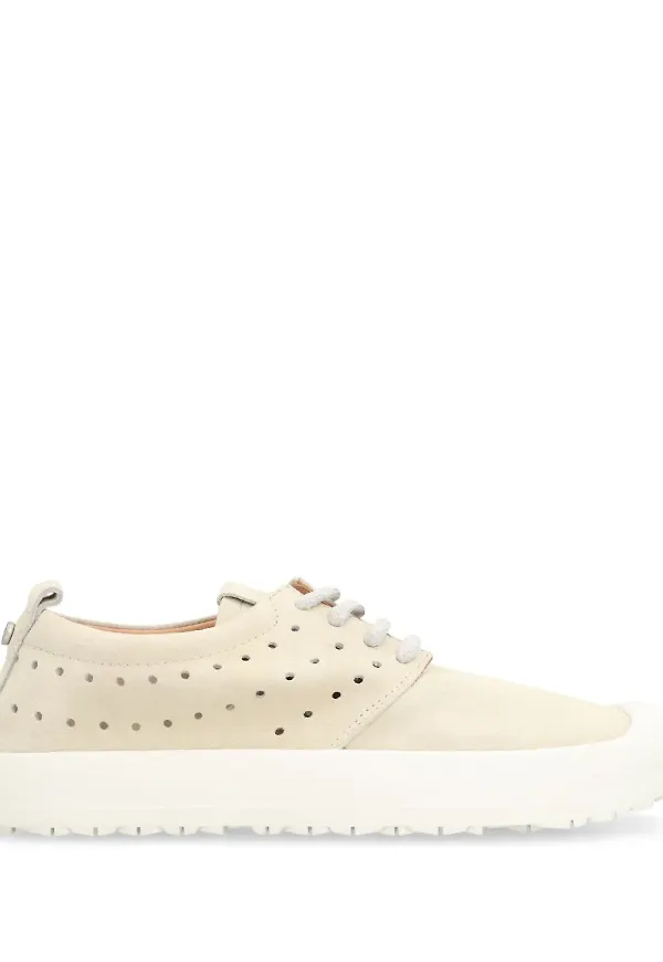 Volta sneakers i mocka - Neutral