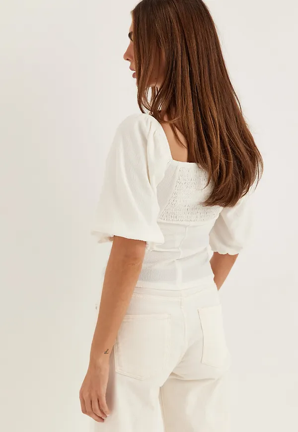Volume Sleeve Top