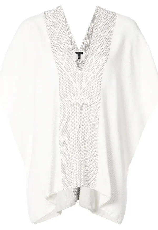 VOZ Copihue Manta kaftan - Vit