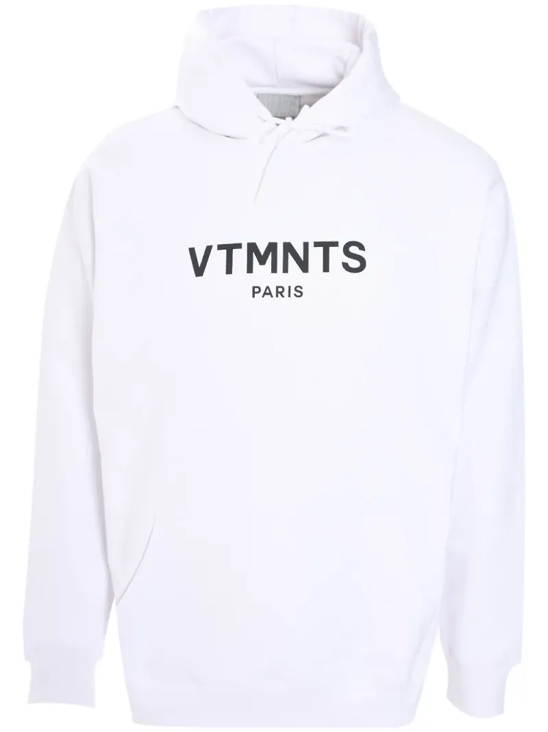 VTMNTS Paris hoodie - Vit