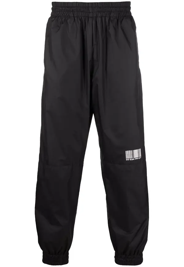 VTMNTS sweatpants med streckkod - Svart