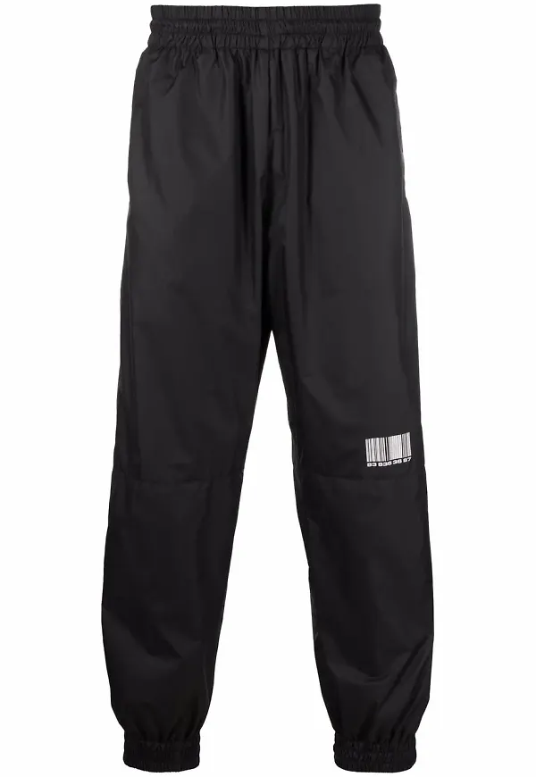 VTMNTS sweatpants med streckkod - Svart