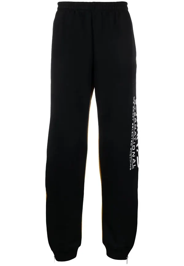 VTMNTS vändbara sweatpants - Svart
