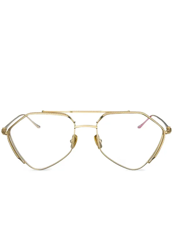 Vysen Eyewear The Thone glasögon med geometriska bågar - Guldfärgad