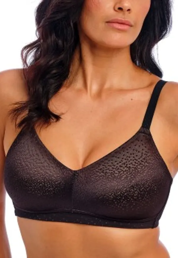 Wacoal BH Back Appeal Wire Free Bra Svart polyamid F 90 Dam