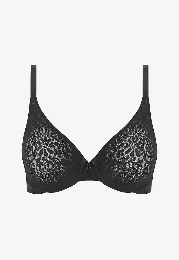 Wacoal - Bygel-bh Halo Lace - Svart