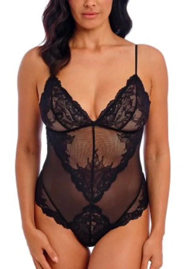 Wacoal Vivid Attraction Body Svart Small Dam