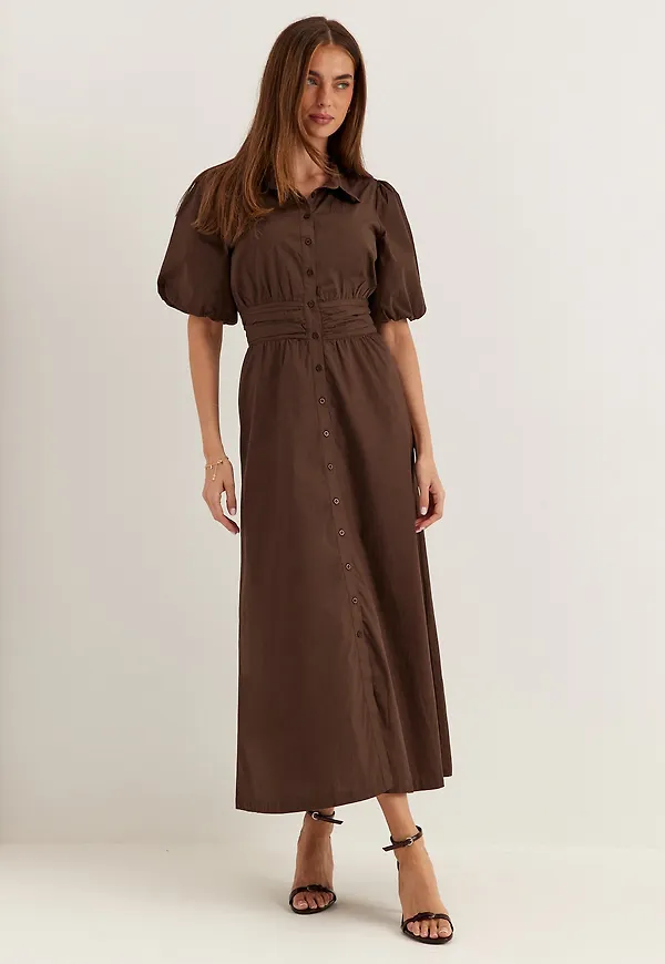 Waist Detail Cotton Dress