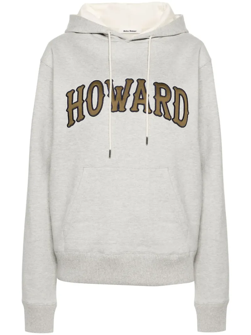 Wales Bonner Howard hoodie - Grå