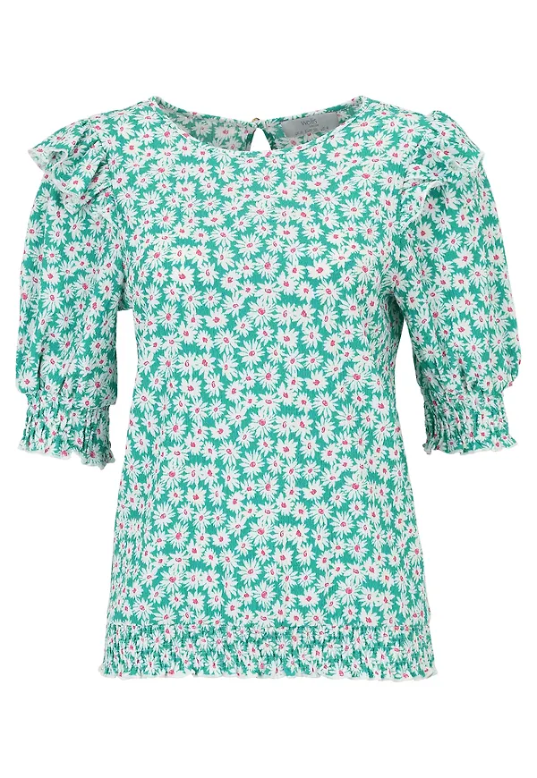 Wallis Petite Blus jade / rosa / vit