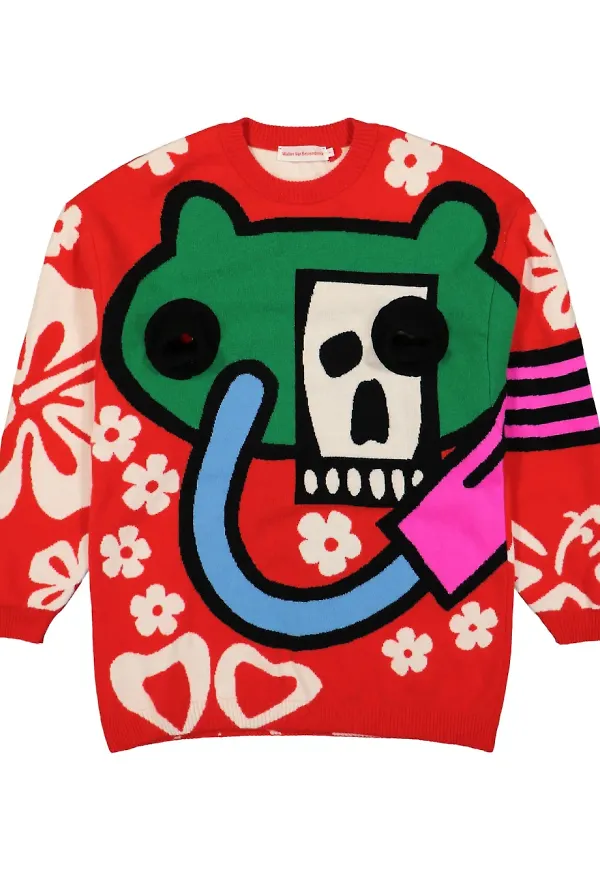 Walter Van Beirendonck Android tröja - Röd