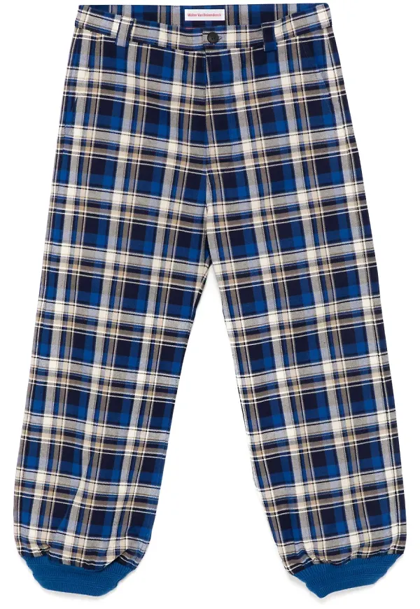 Walter Van Beirendonck Atomic byxor - Blå