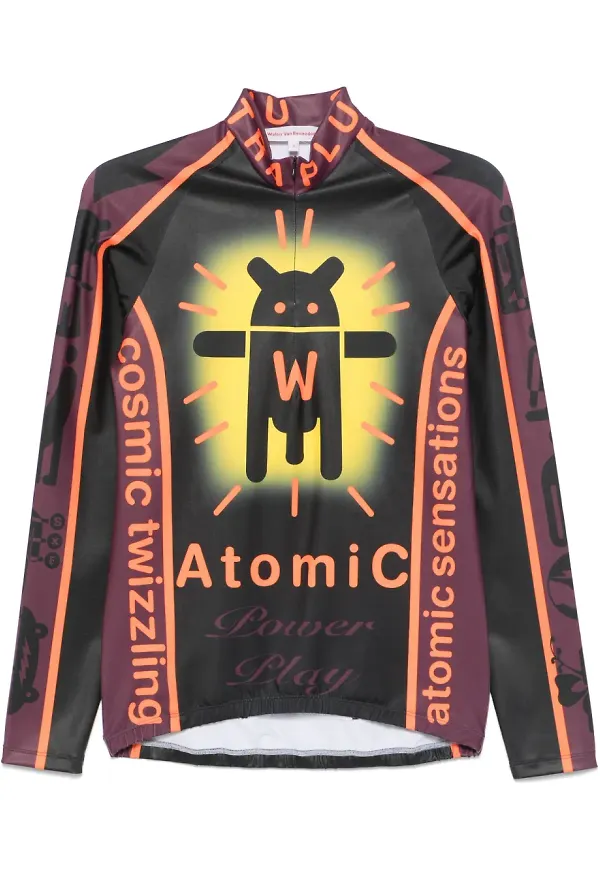 Walter Van Beirendonck Atomic cykelväst - Svart