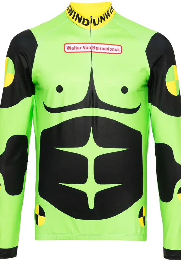 Walter Van Beirendonck Dummy cykelväst - Grön