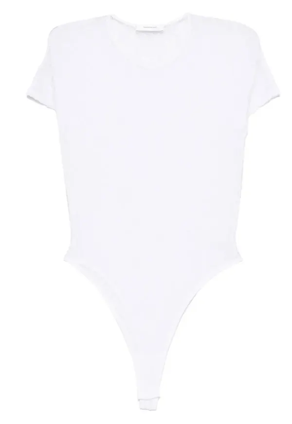 WARDROBE.NYC kortärmad body - Vit