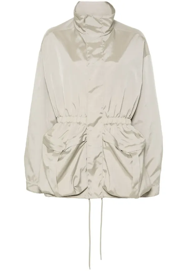 WARDROBE.NYC parkas med dragsko - Neutral