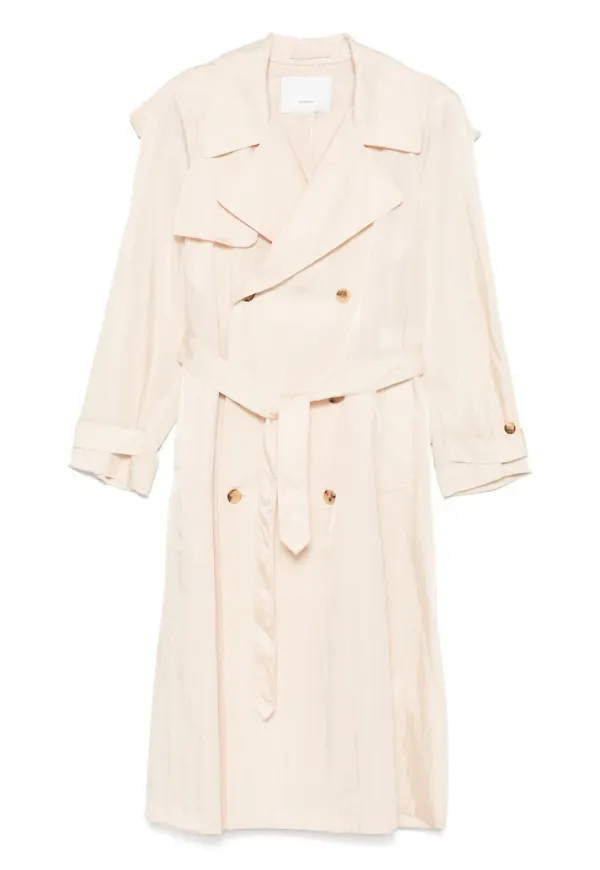 WARDROBE.NYC trenchcoat med skärp - Neutral