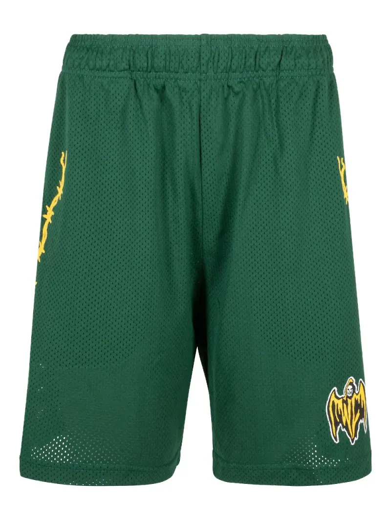 Warren Lotas Bat Reaper Green shorts - Grön