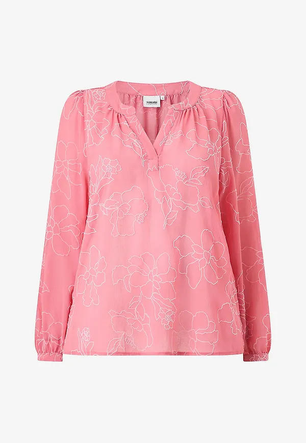 Wasabiconcept - Blus Wa-sahifa 1 - Rosa