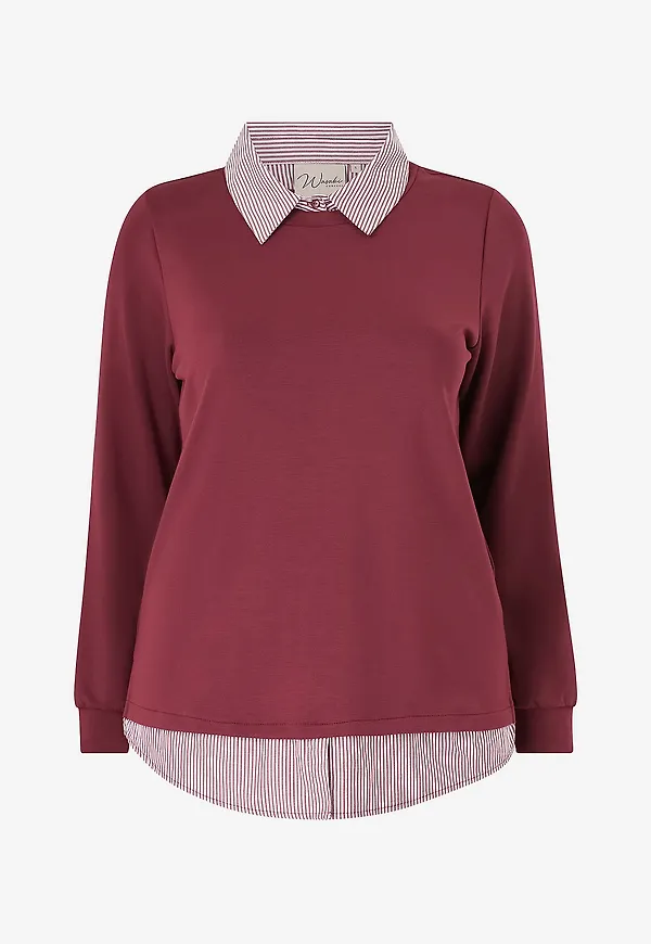 Wasabiconcept - Sweatshirt Wa-sabina 63 - Röd